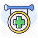 Irish Pub Sign Icon