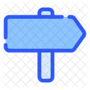 Sign Direction Arrow Icon