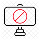 Sign Stop Forbidden Icon