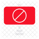 Sign Stop Forbidden Icon