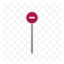 Sign Road Sign Round Icon
