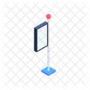 Sign Pole Prominent Icon