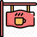 Sign Coffee Cafe Icon