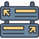 Sign Departure Board Icon