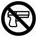 Sign Gun Shoot Icon