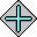 Sign Plus Pixelart Icon