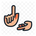Sign Language Disability Communication Icon