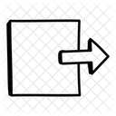 Sign Out Logout Exit Icon