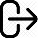 Sign Out Logout Exit Icon
