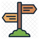 Sign Post Adventure Scout Icon
