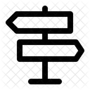 Sign Post Sign Symbol Icon