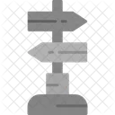 Sign post  アイコン