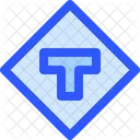 Sign Road T  Icon