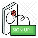 Internet Sign Online Icon