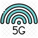 Signal 5 G Internet Icon