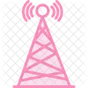 Signal Antenna Duotone Line Icon Icon