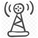 Signal Tower Coverage Icon