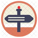 Signal road sign  Icon