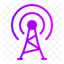Signal Tower Antena Radio Icon