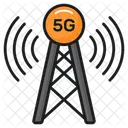 Signal Tower 5 G Icon
