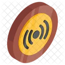 Signale Wellen Sensor Symbol