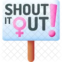 Signaling Sign Road Sign Icon