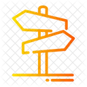 Signaling Wood Direction Icon