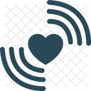 Signals Heart Signals Heart Sign Icon