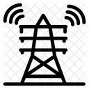 Kommunikationsturm Signalturm WLAN Antenne Symbol