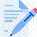 Signature Document File Icon