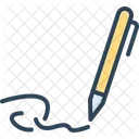 Signature Identifying Writing Icon
