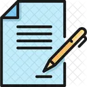 Signature Contract Business Icon