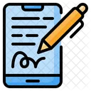 Signature Agreement Contract アイコン
