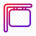 간판 가게 보드 아이콘