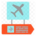 Ariport Board Direction Icon