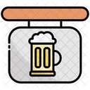 Signboard Beer Alcohol Icon