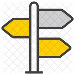 Signboard Flag Icon