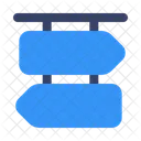 Signboard Signpost Directions Icon