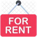 Real Estate Signboard Banner Icon