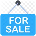 Real Estate Signboard Banner Icon