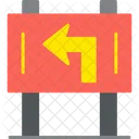 Signboard left  Icon
