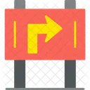 Signboard Right Directions Arrows Icon
