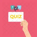 Signe de quiz  Icône