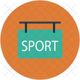 Signe de sport  Icône