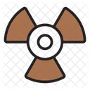 Signe Nucleaire Symbole Radioactif Radiation Icône