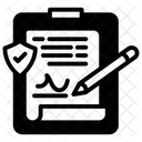 Signed Document Treaty Signed Paper Icon