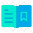 Bookmaerk Livre Journal Icône