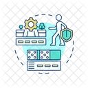 Signing Pavement Marking Traffic Icon
