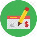 Signing Check Icon