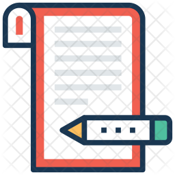 Signing Document Icon